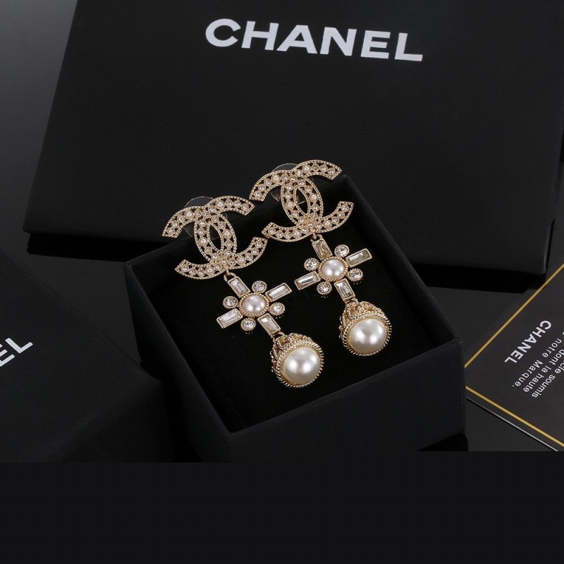 Ch*el earrings